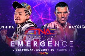 TNA Emergence KUSHIDA Frankie Kazarian