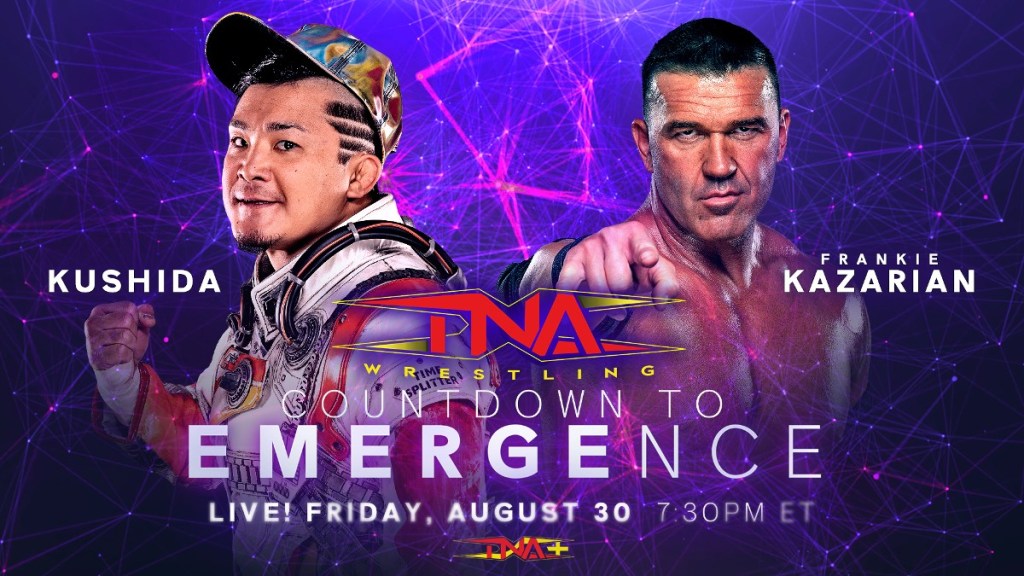 TNA Emergence KUSHIDA Frankie Kazarian