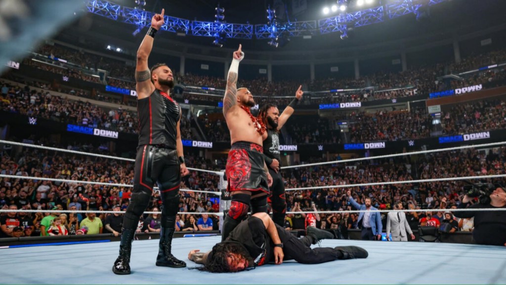 The-Bloodline-destroys-Roman-Reigns-WWE-SmackDown