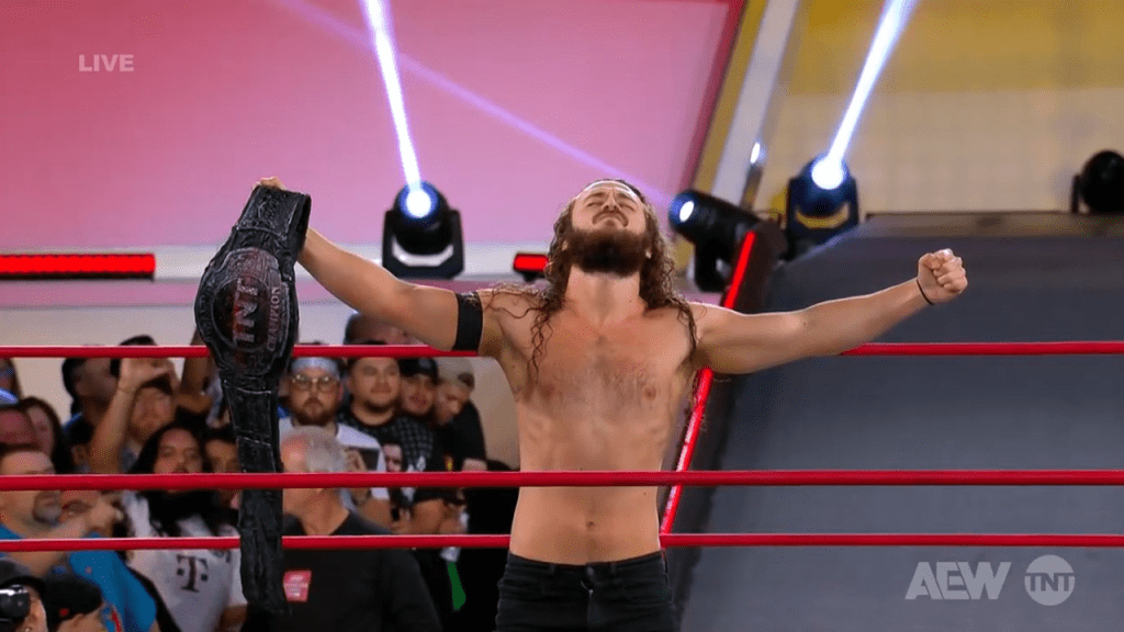 Jack Perry Introduces New TNT Championship On 8/17 AEW Collision