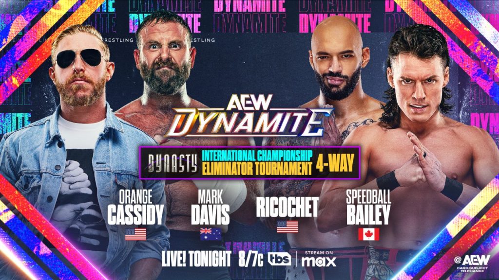 AEW Dynamite International Championship Eliminator Four-Way
