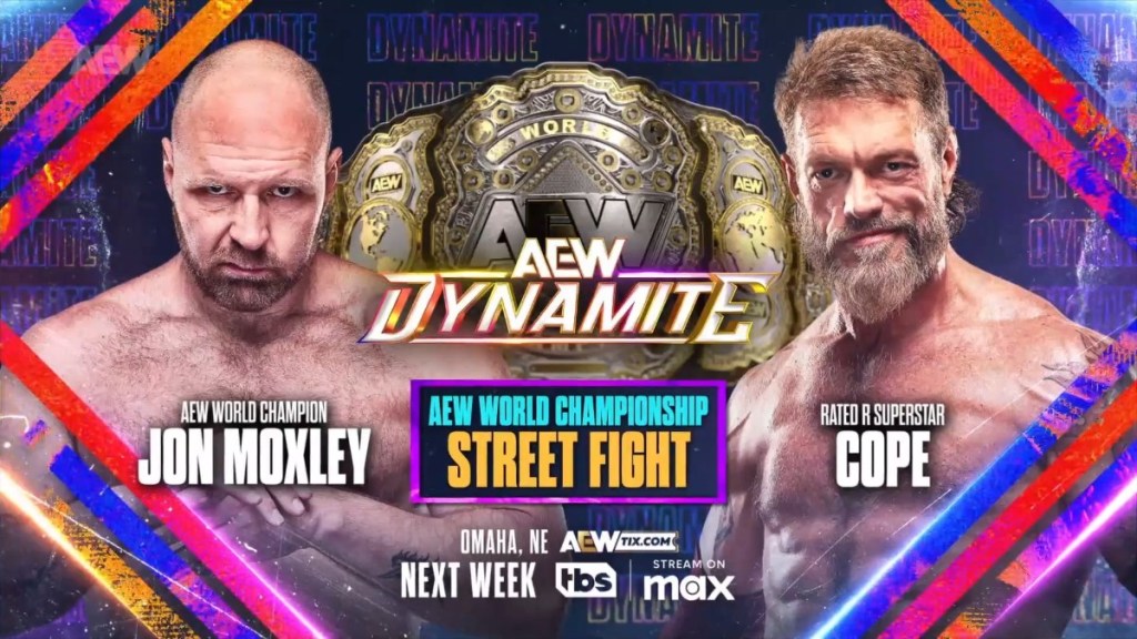 AEW Dynamite Jon Moxley Cope