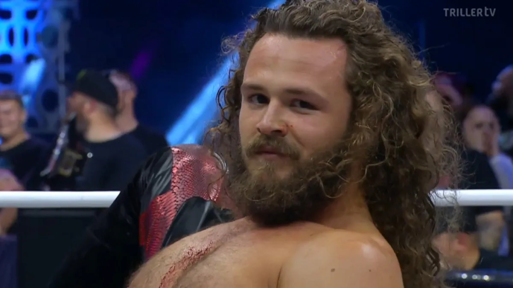 Jack Perry isn't on AEW TV, he's home making knives out of pine cones