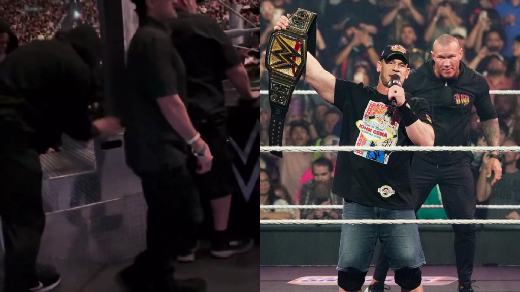 Here's how Randy Orton snuck up on John Cena for RKO Outta Nowhere