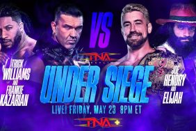 TNA Under Siege Tag Match