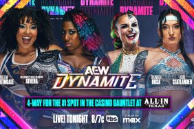 AEW Dynamite Women's 4-Way Match