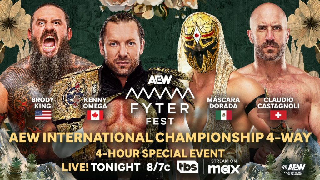 AEW Fyter Fest International Championship four-way