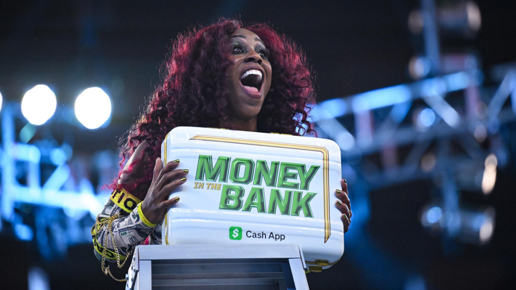 Naomi Is Carrying Some Wild Items In Her Money In The Bank Briefcase