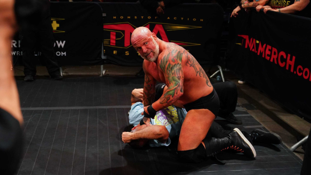 Eric Young Shockingly Attacks Fan at Ringside on TNA Impact