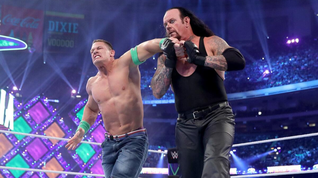 John Cena and The Undertaker