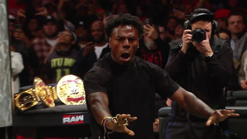 IShowSpeed on WWE RAW