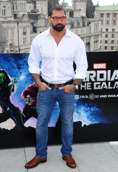 Batista at UK Photocall