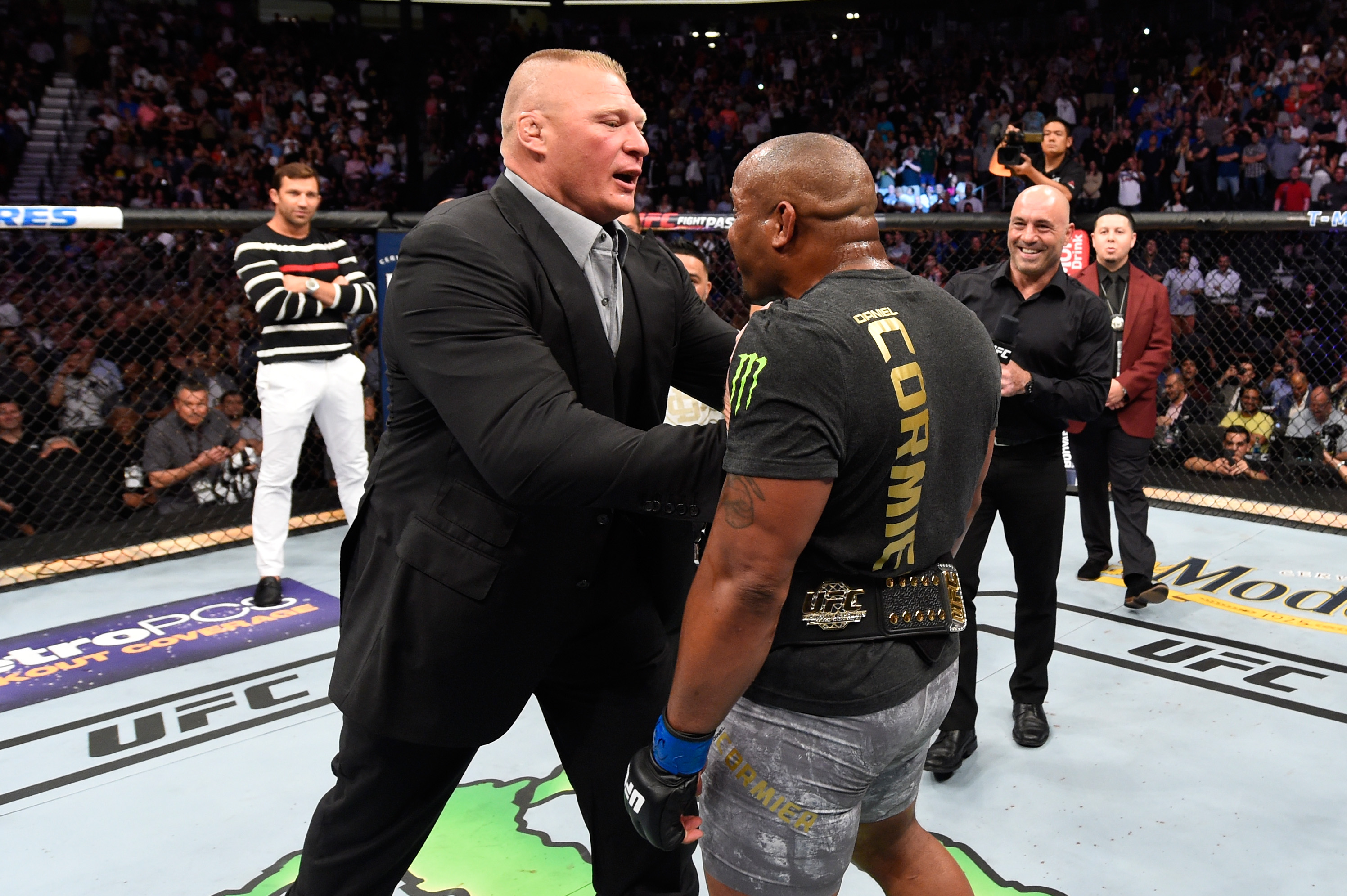 Brock Lesnar & Daniel Cormier @ UFC 226