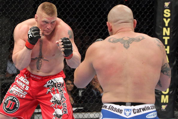 Lesnar vs Carwin