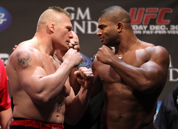 Lesnar vs Overeem