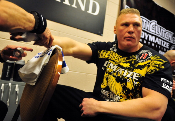 Lesnar vs Overeem