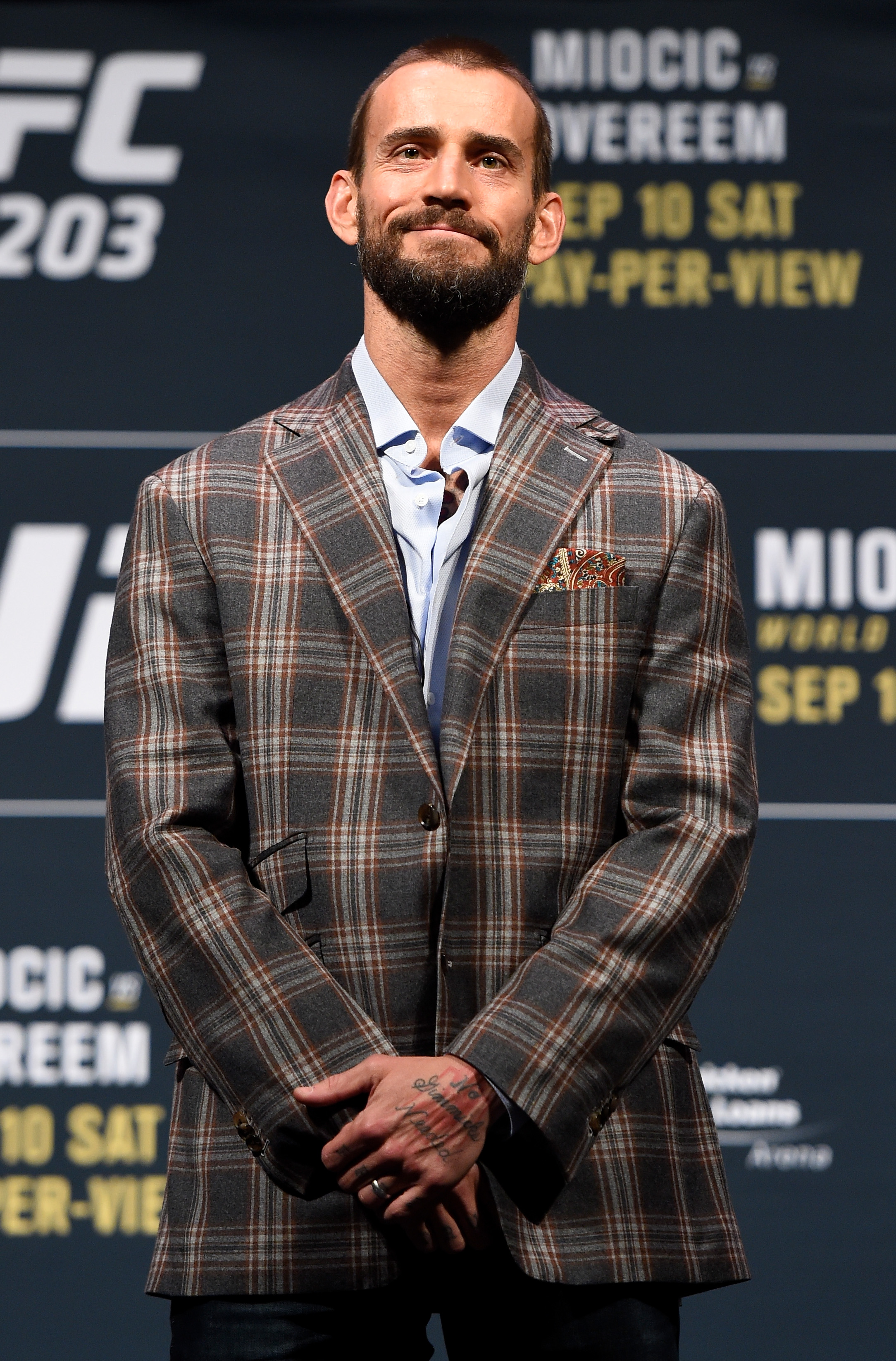 CM Punk UFC 203 #5