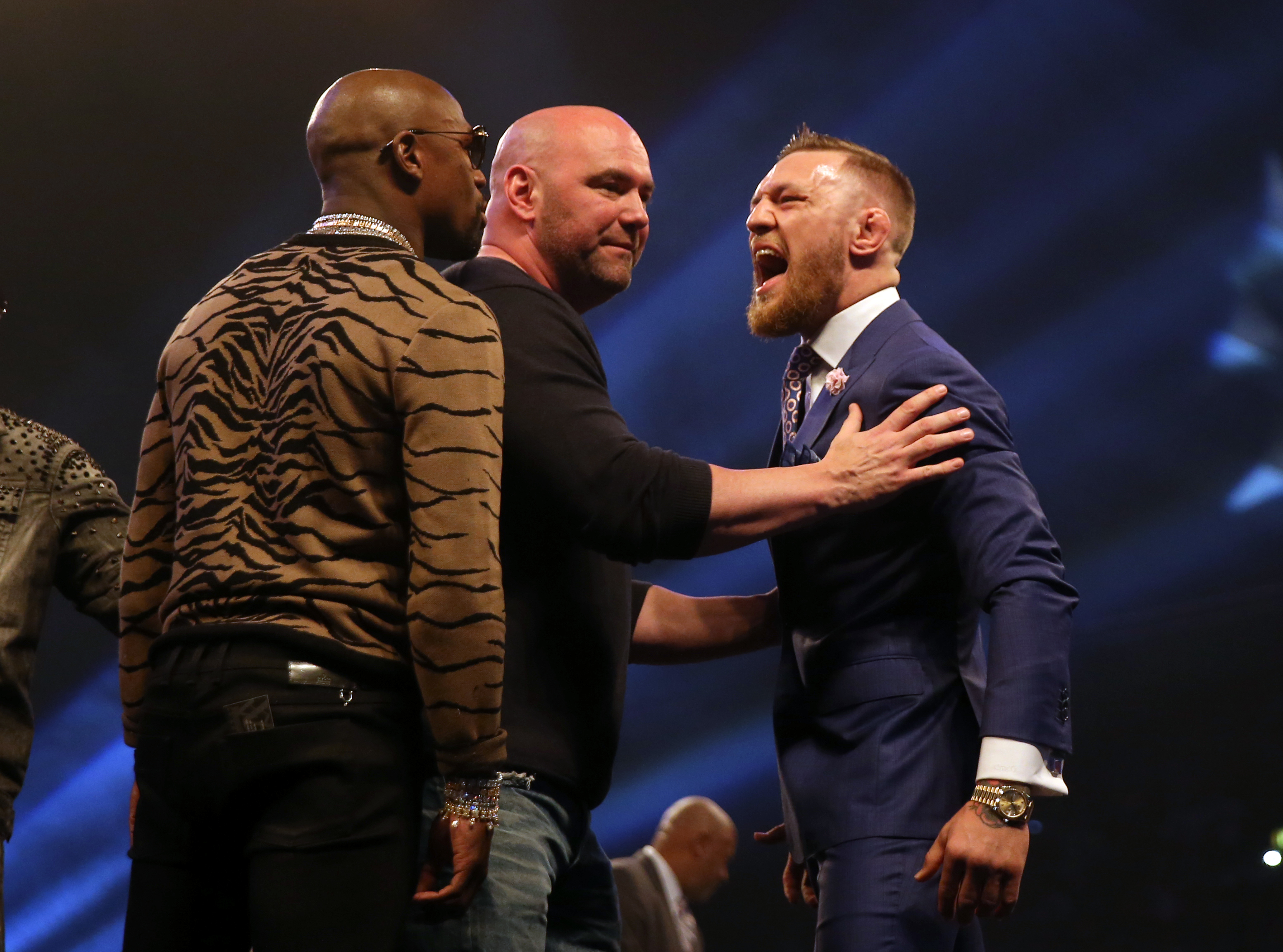 Mayweather v McGregor Press Tour