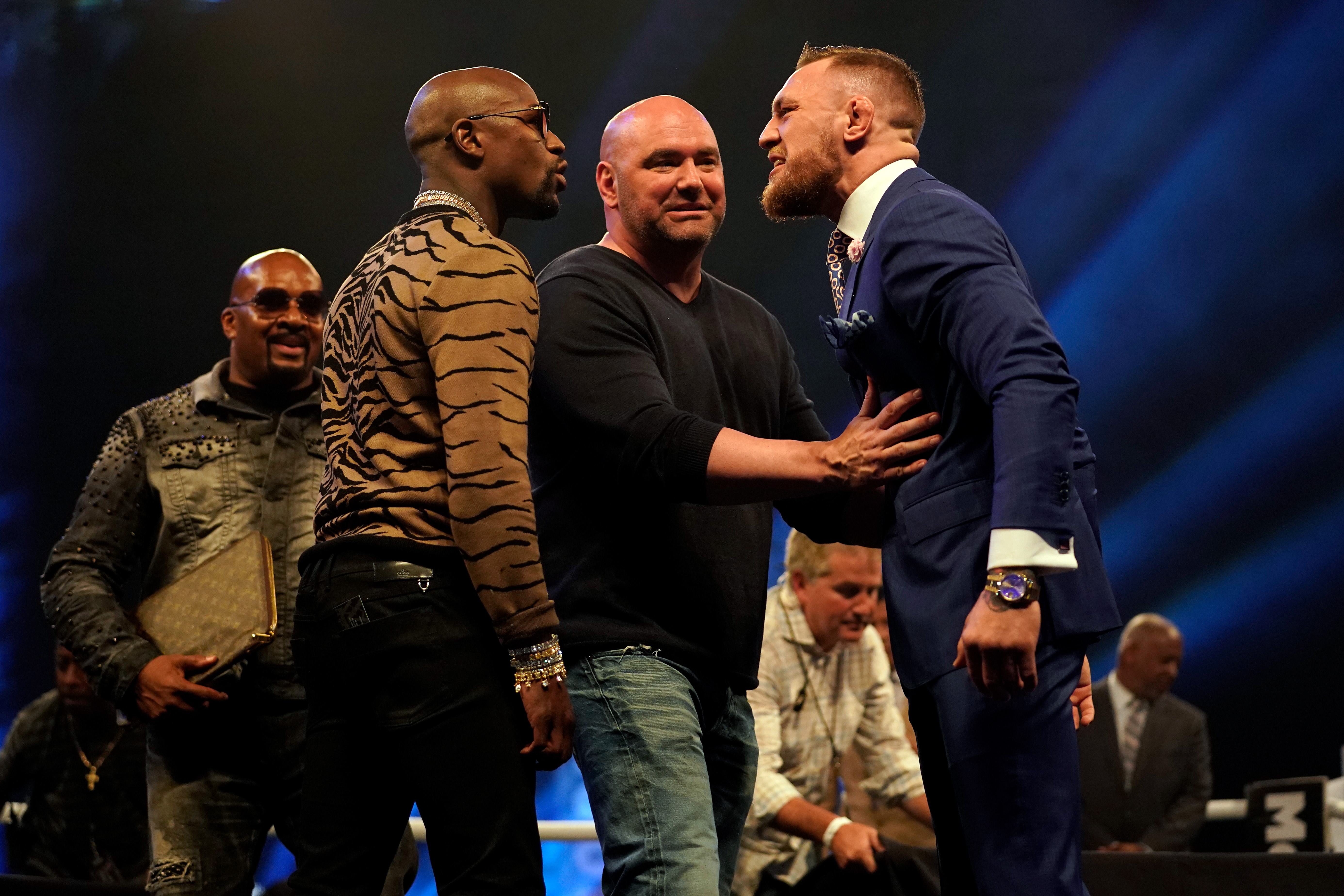 Mayweather v McGregor Press Tour