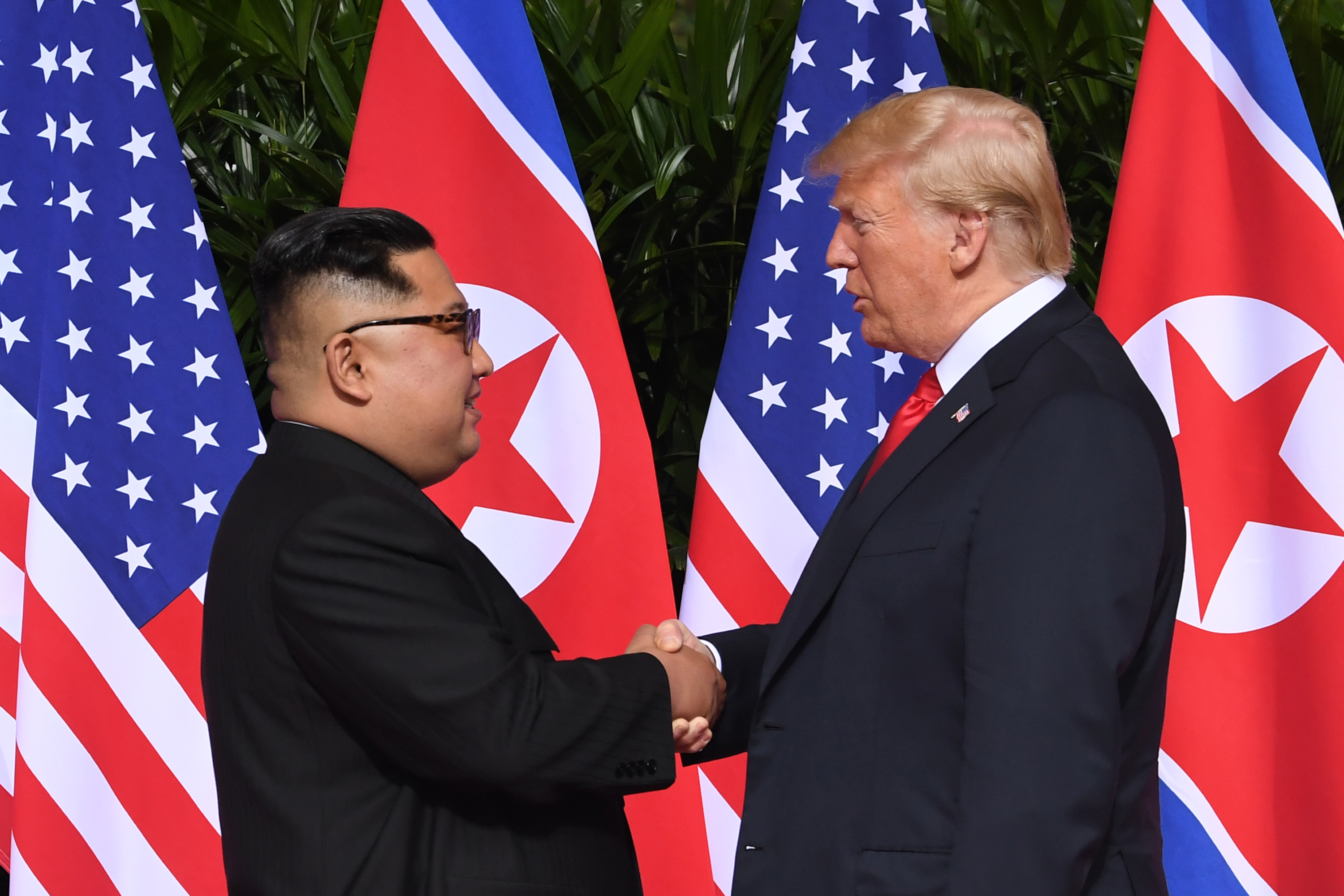 Donald Trump Meets Kim Jong-un