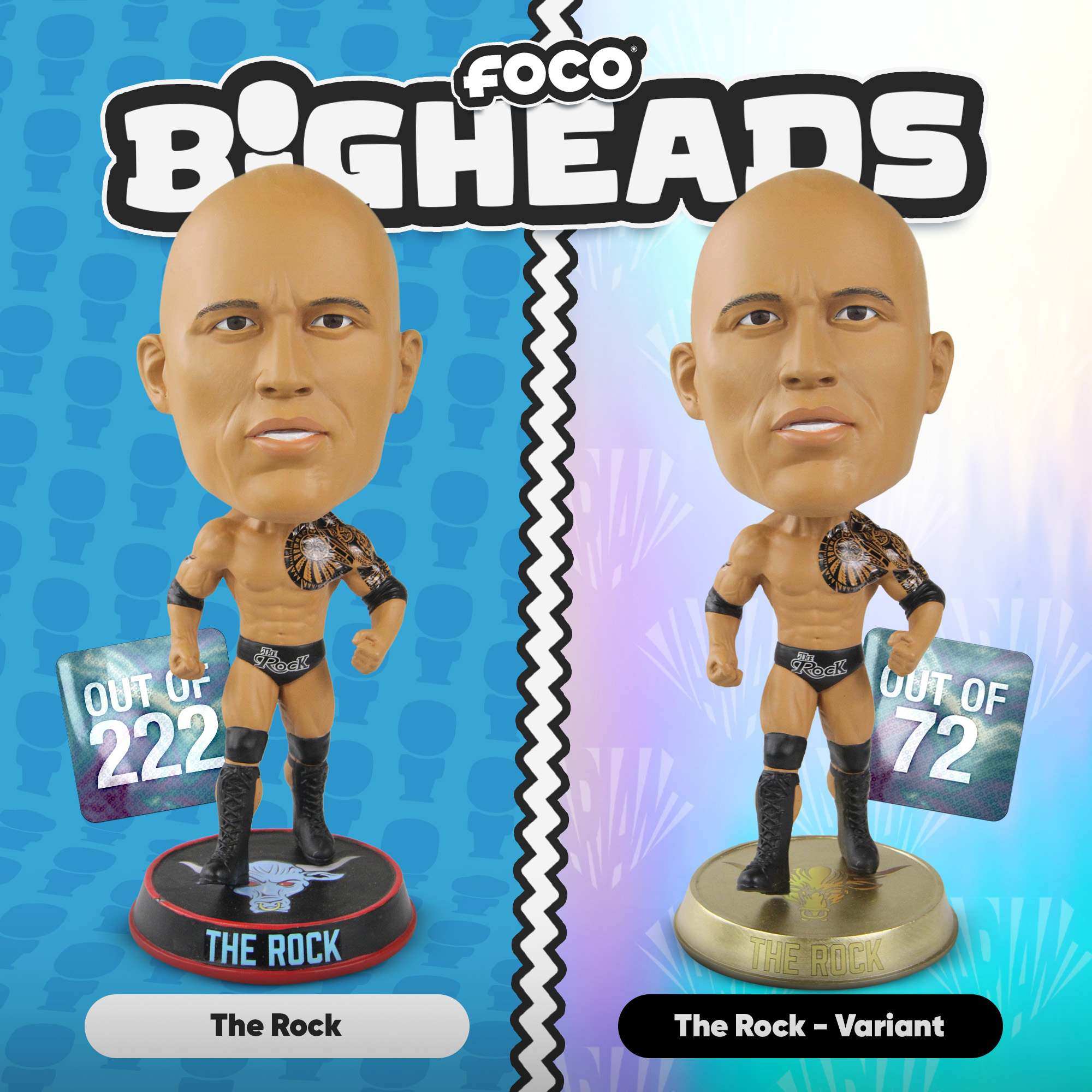 Wwe The Rock Bigheads