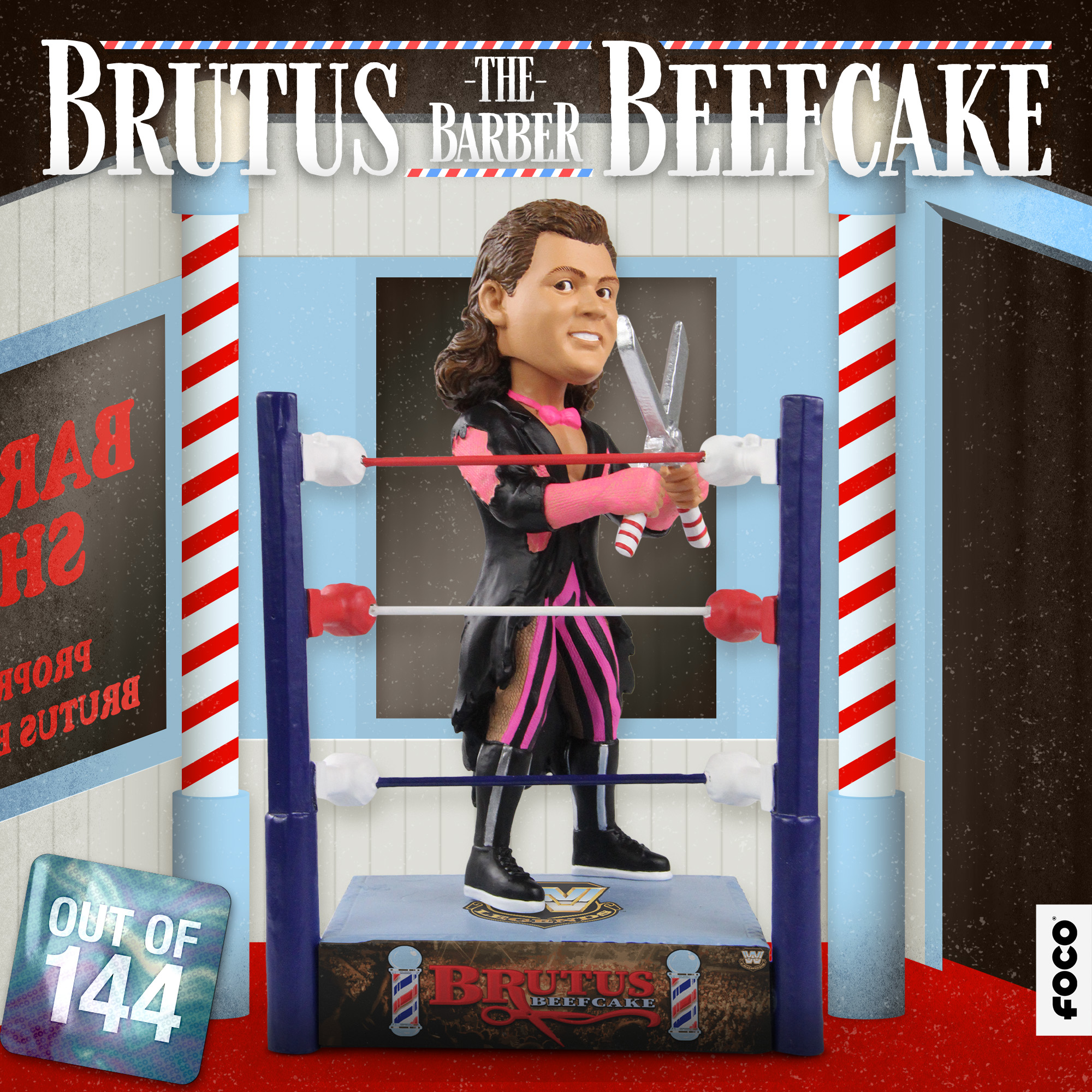 Wwe Brutus The Beefcake Bobblehead