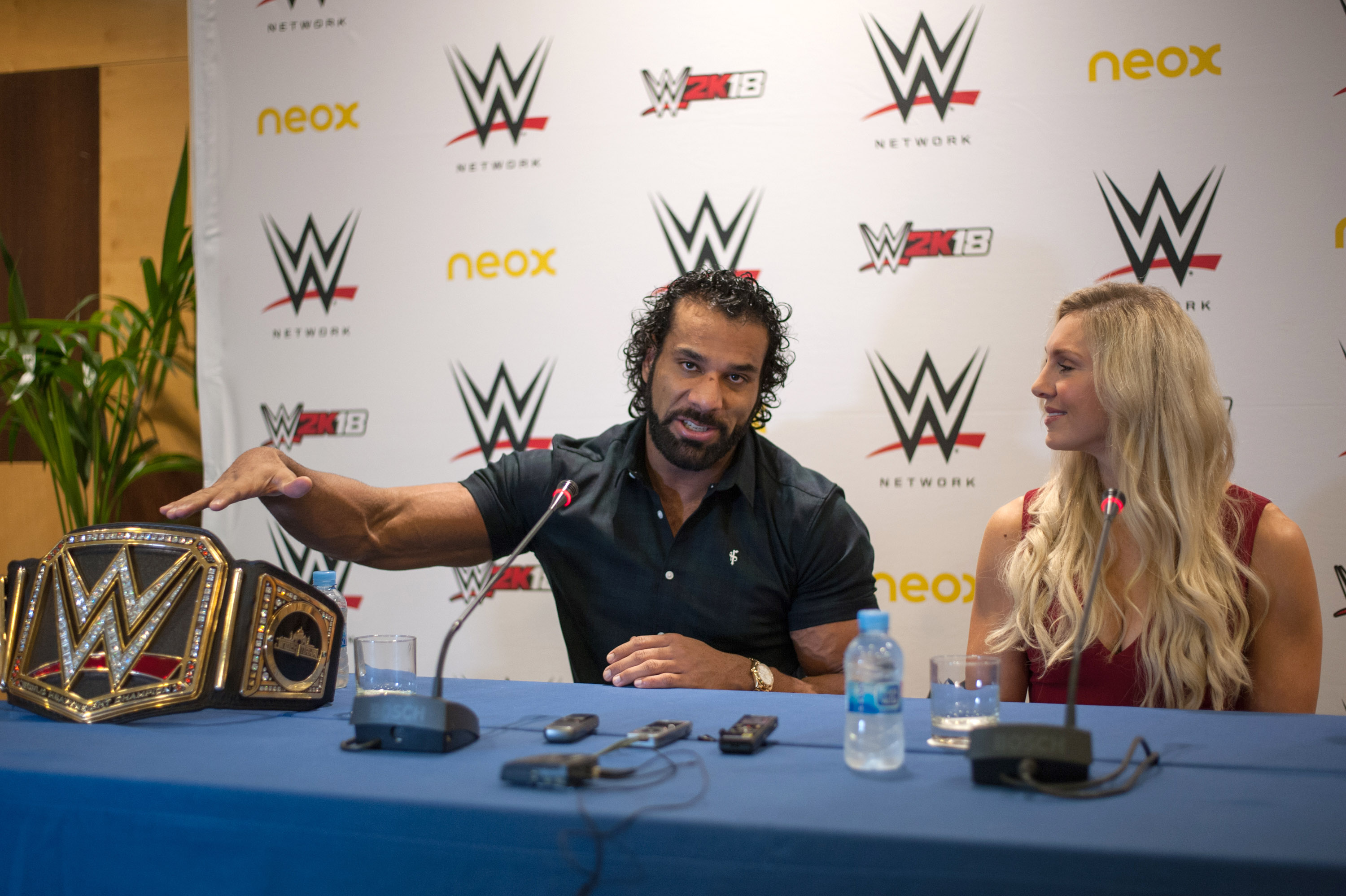 Jinder Mahal & Charlotte