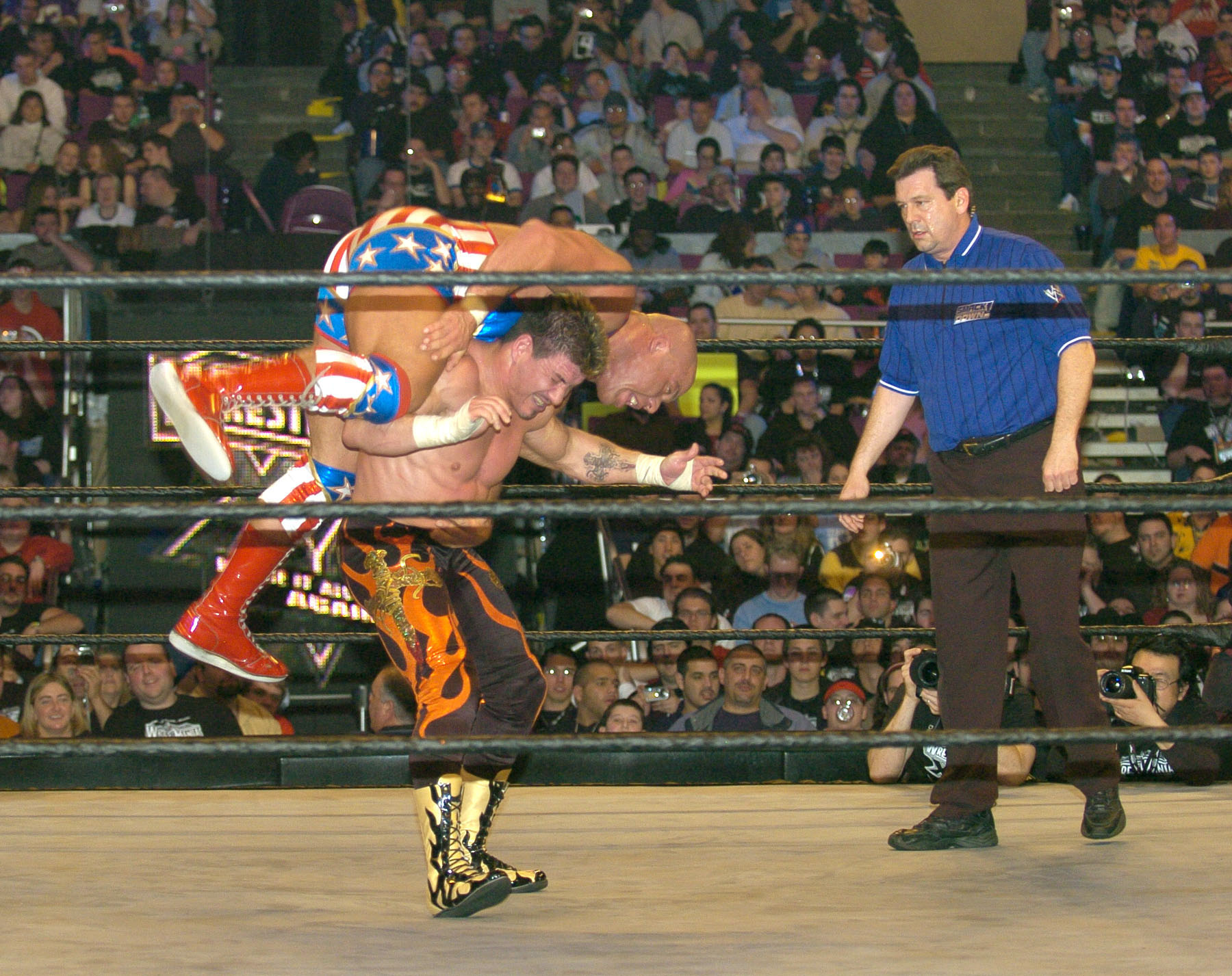 Kurt Angle vs Eddie Guerrero