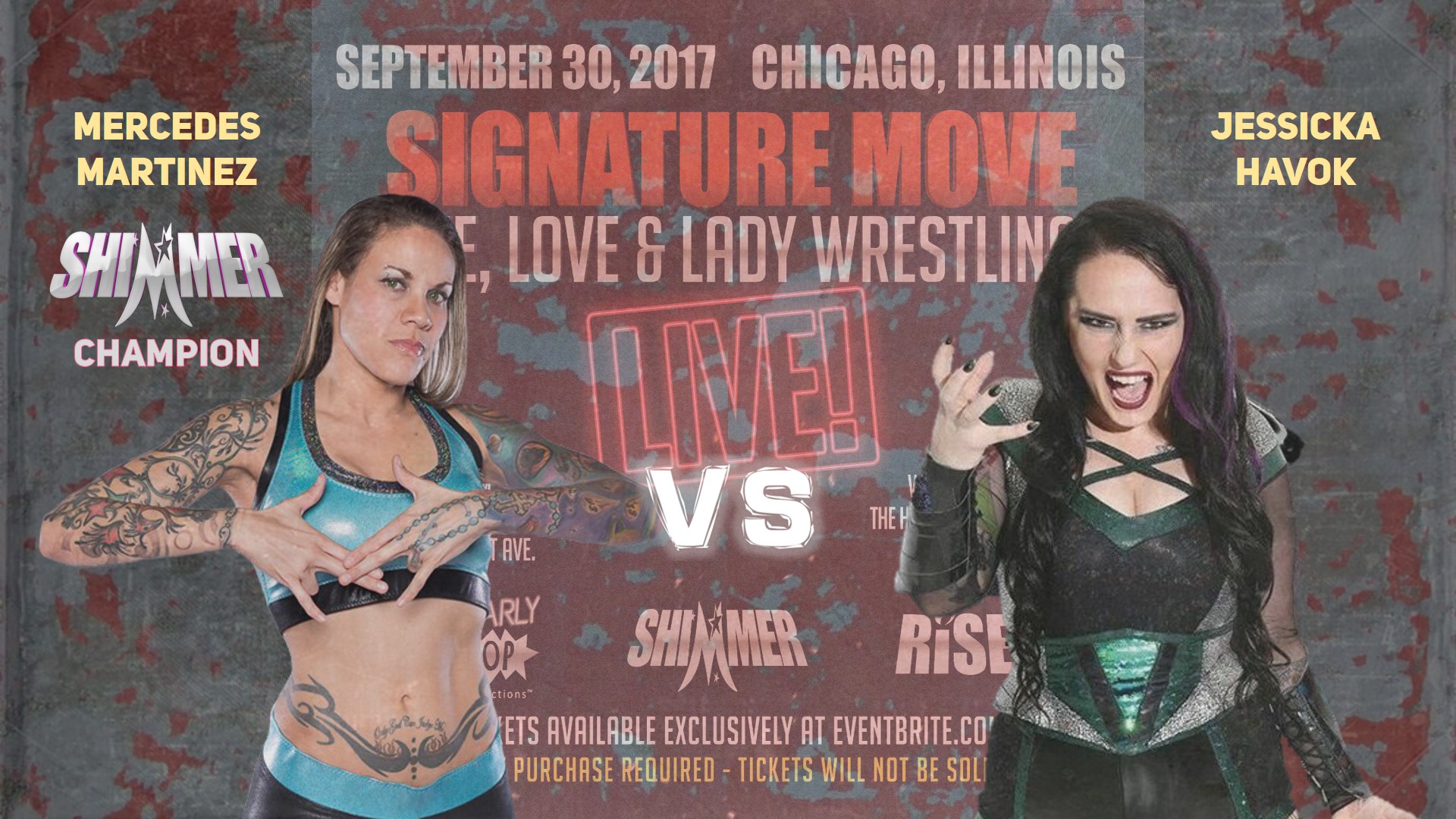 LIFE, LOVE & LADY WRESTLING – LIVE!