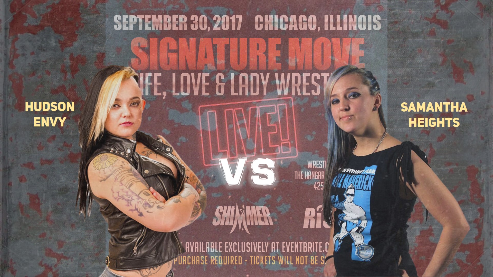 LIFE, LOVE & LADY WRESTLING – LIVE!