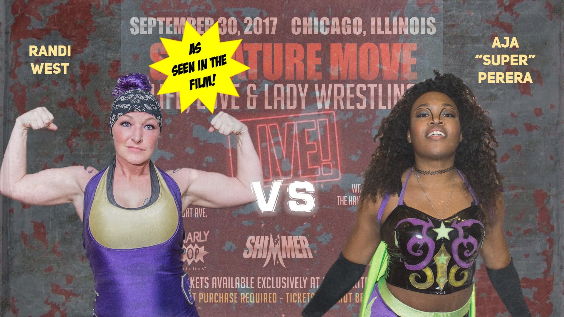 LIFE, LOVE & LADY WRESTLING – LIVE!