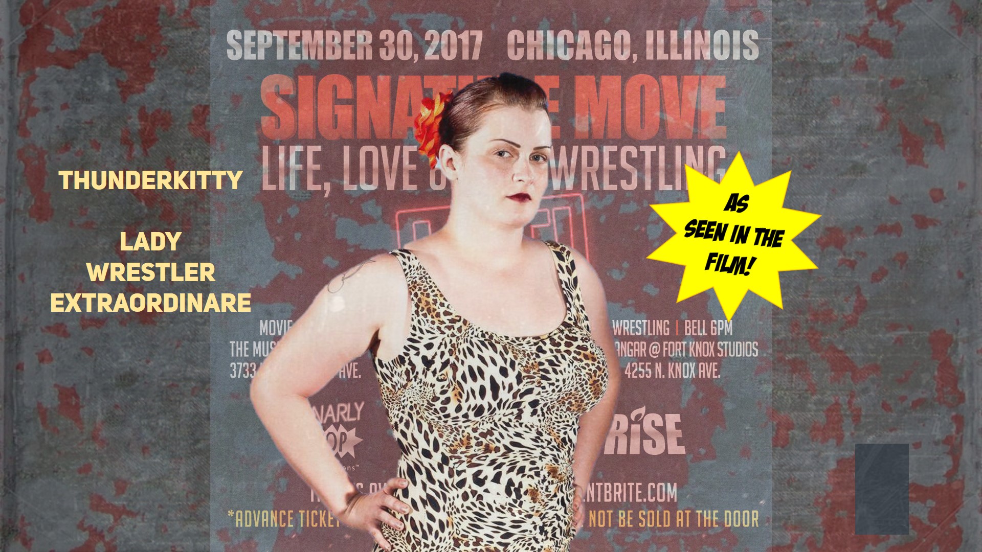 LIFE, LOVE & LADY WRESTLING – LIVE!