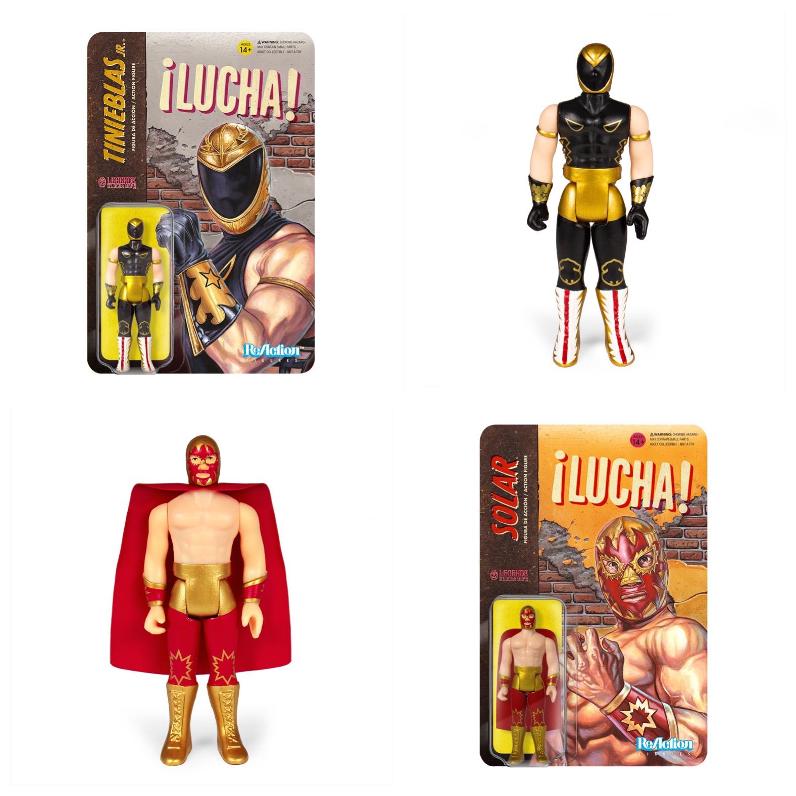 Legends of Lucha Libre Super7 Reaction Release 1