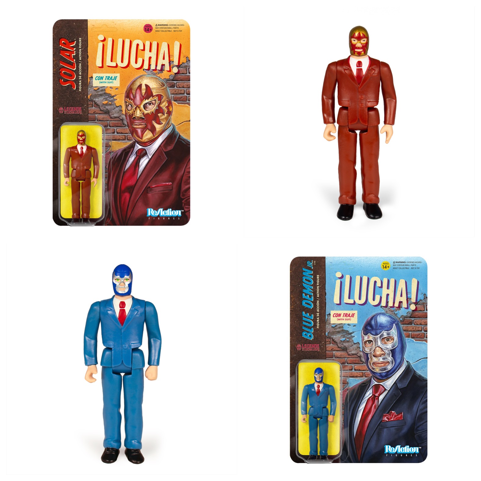 Legends of Lucha Libre Super7 Reaction Release 2