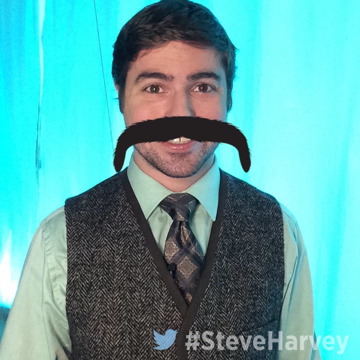 Nick Rocking Steve's 'Stache