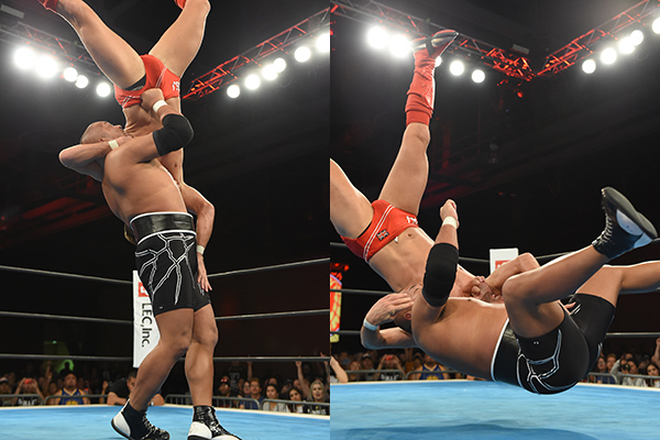 Ishii vs Zack Sabre, Jr