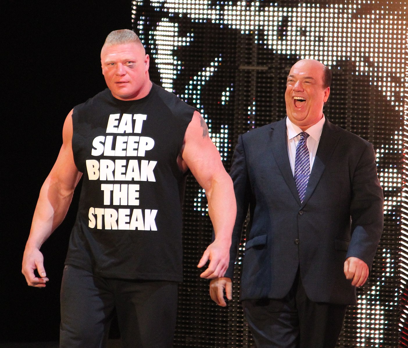 Paul Heyman & Brock Lesnar