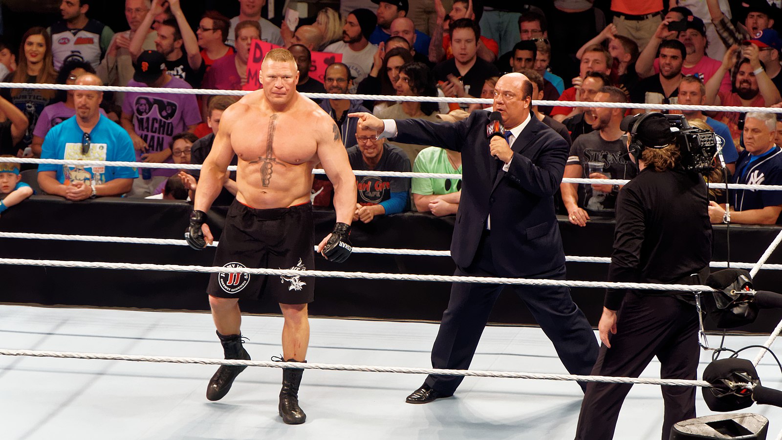 Paul Heyman & Brock Lesnar