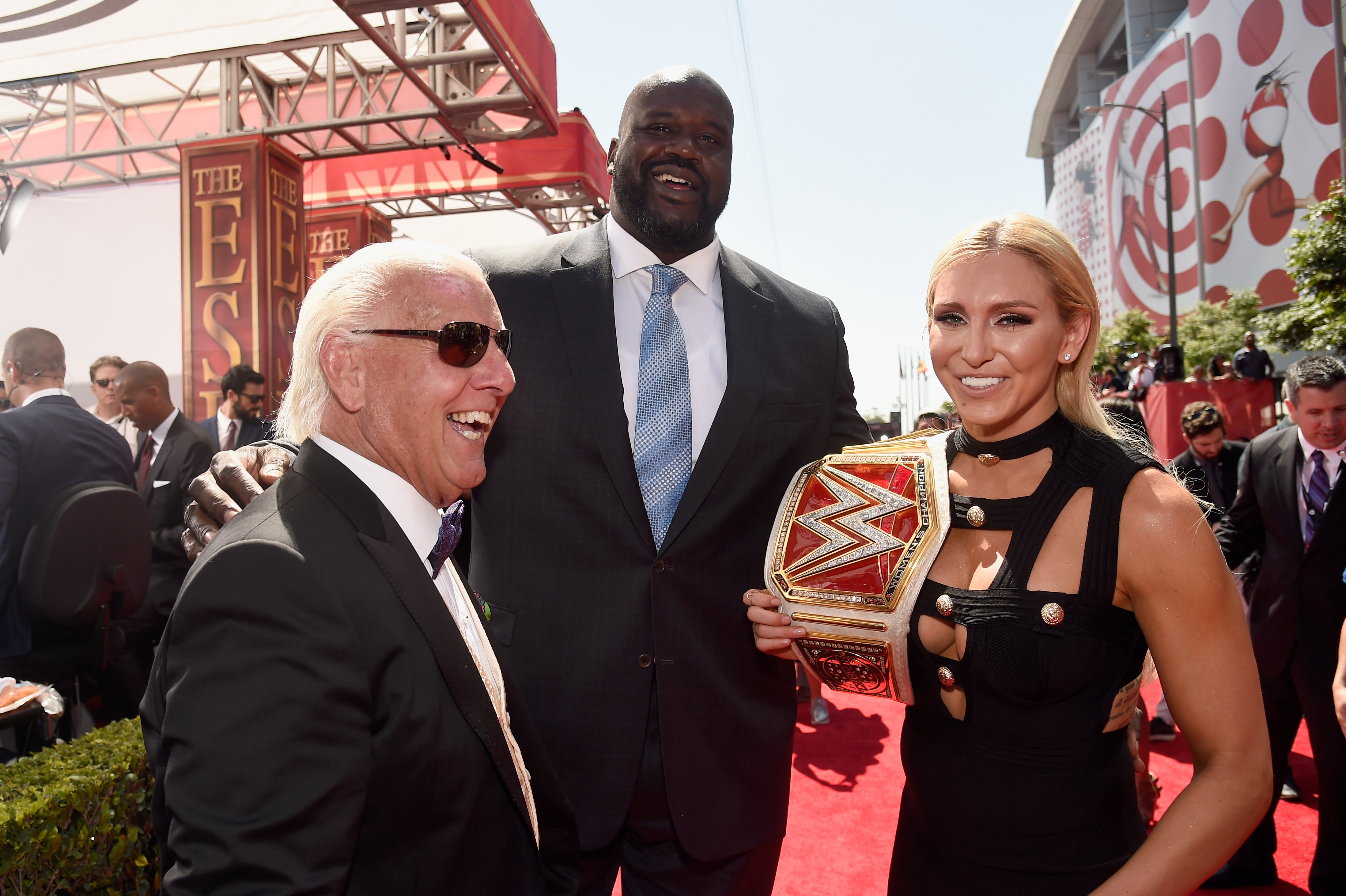 Ric Flair & Charlotte Flair At The ESPYS