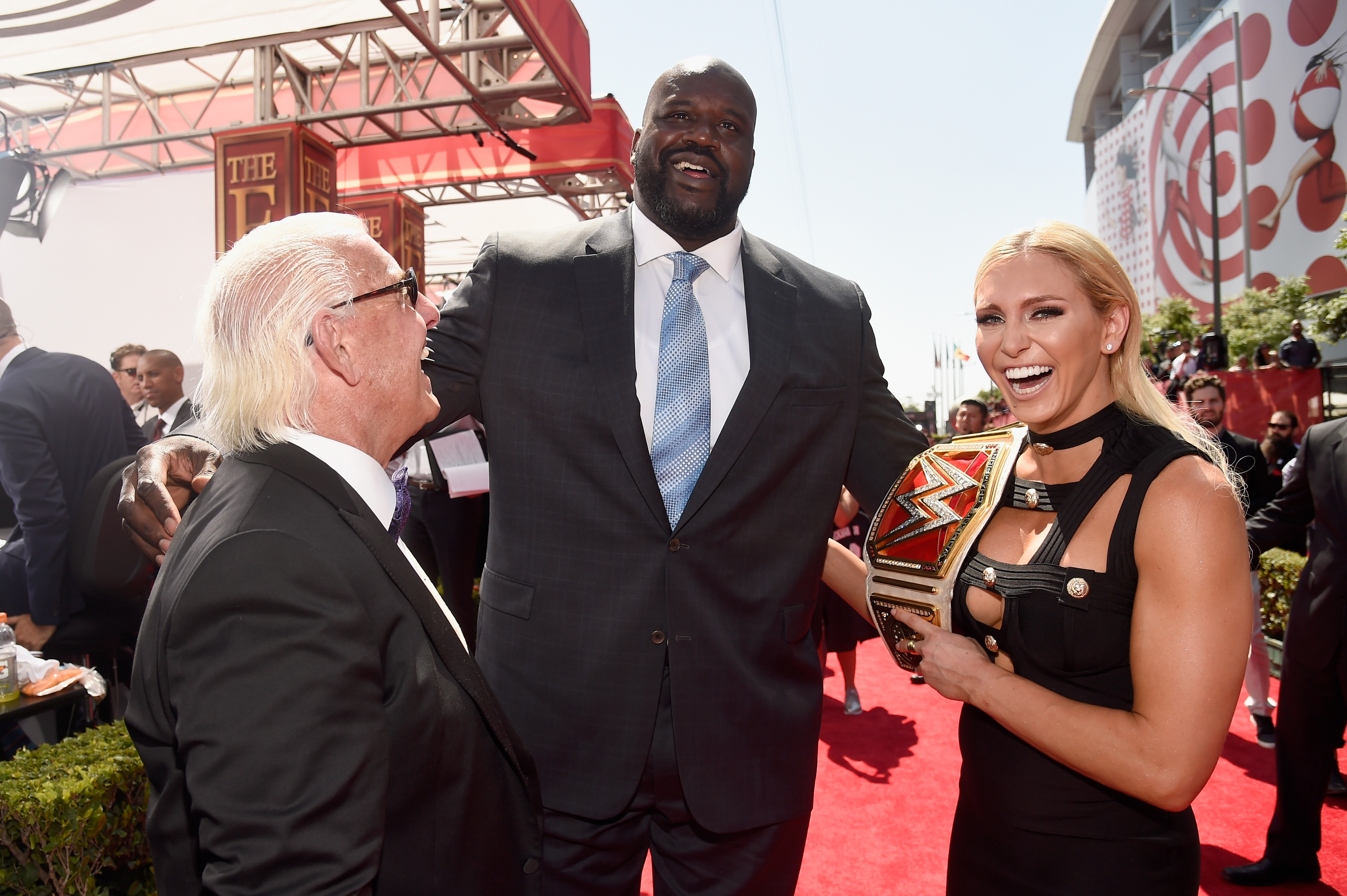 Ric Flair & Charlotte Flair At The ESPYS