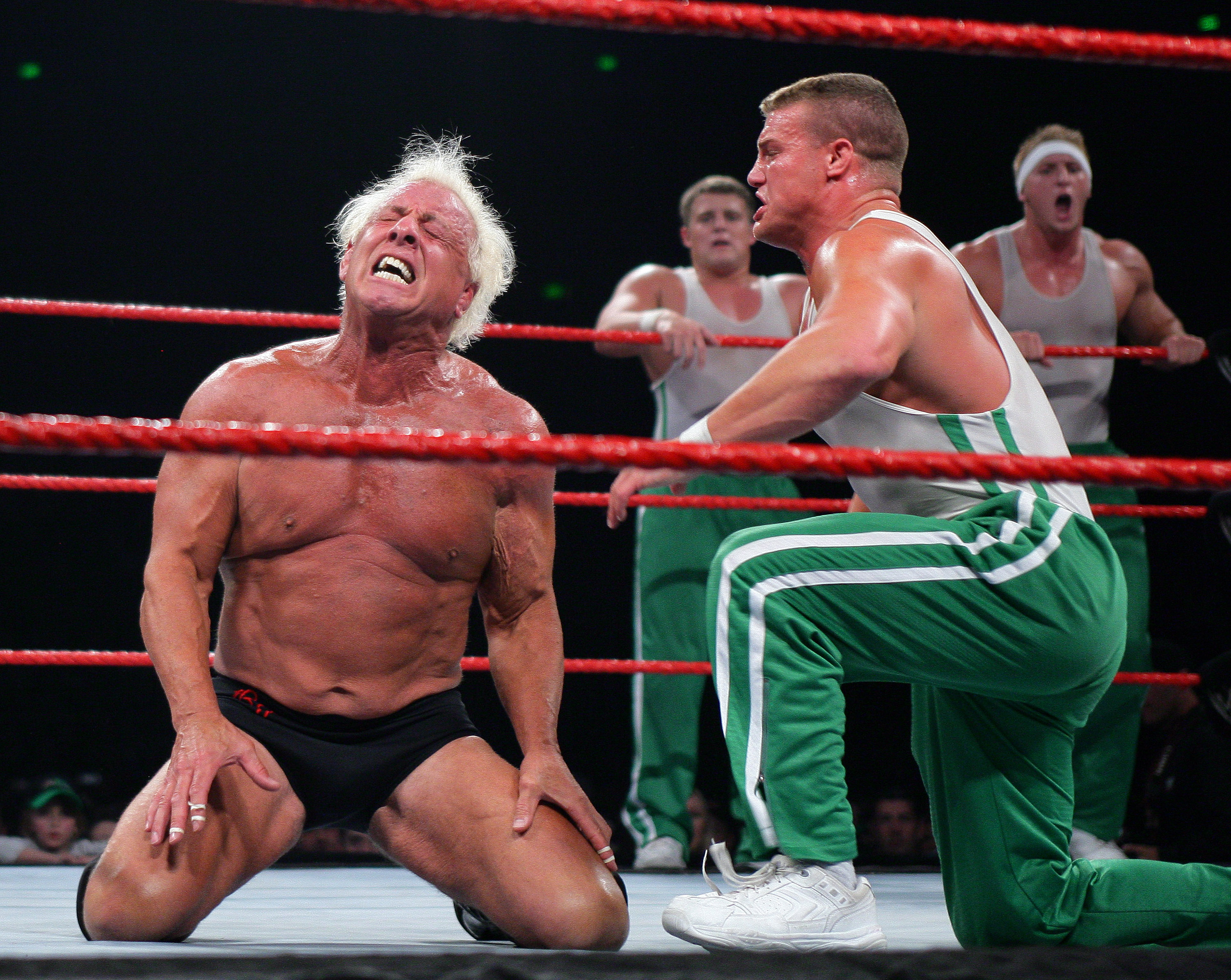 Ric Flair vs The Spirit Squad