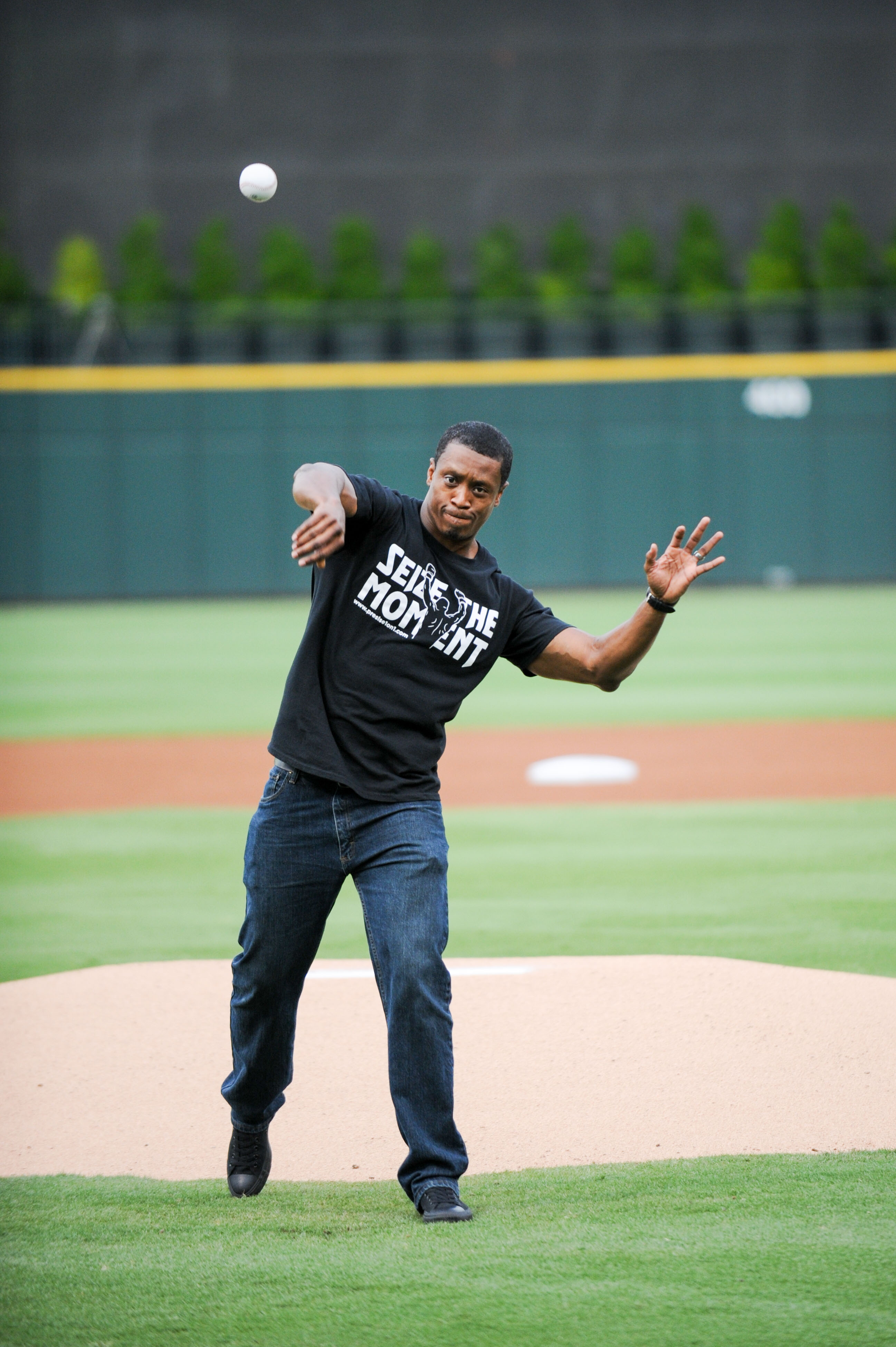 Caprice Coleman's Opening Pitch