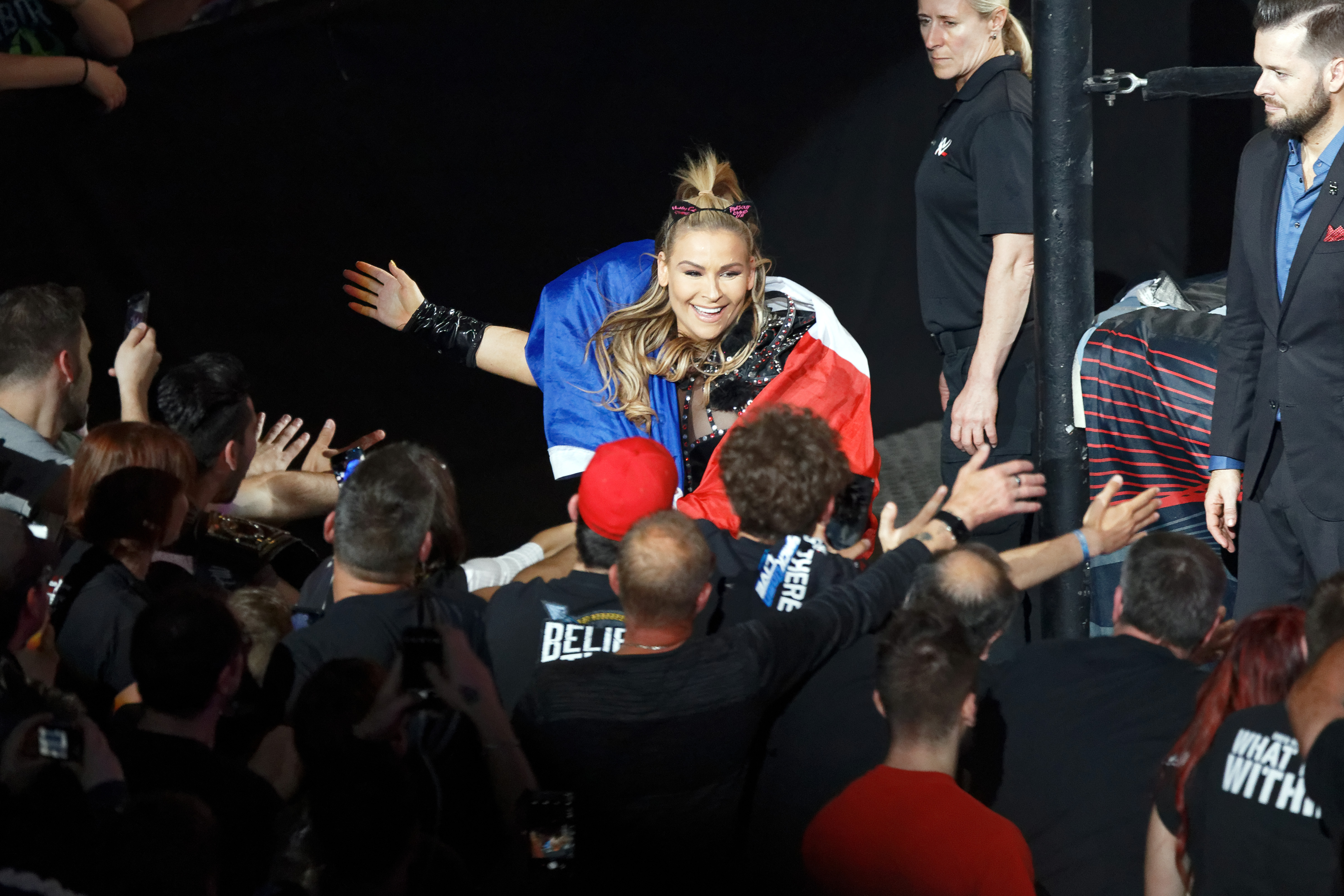 Ronda Rousey, Natalya & Ember Moon Ruby Riott, Liv Morgan & Mickie James