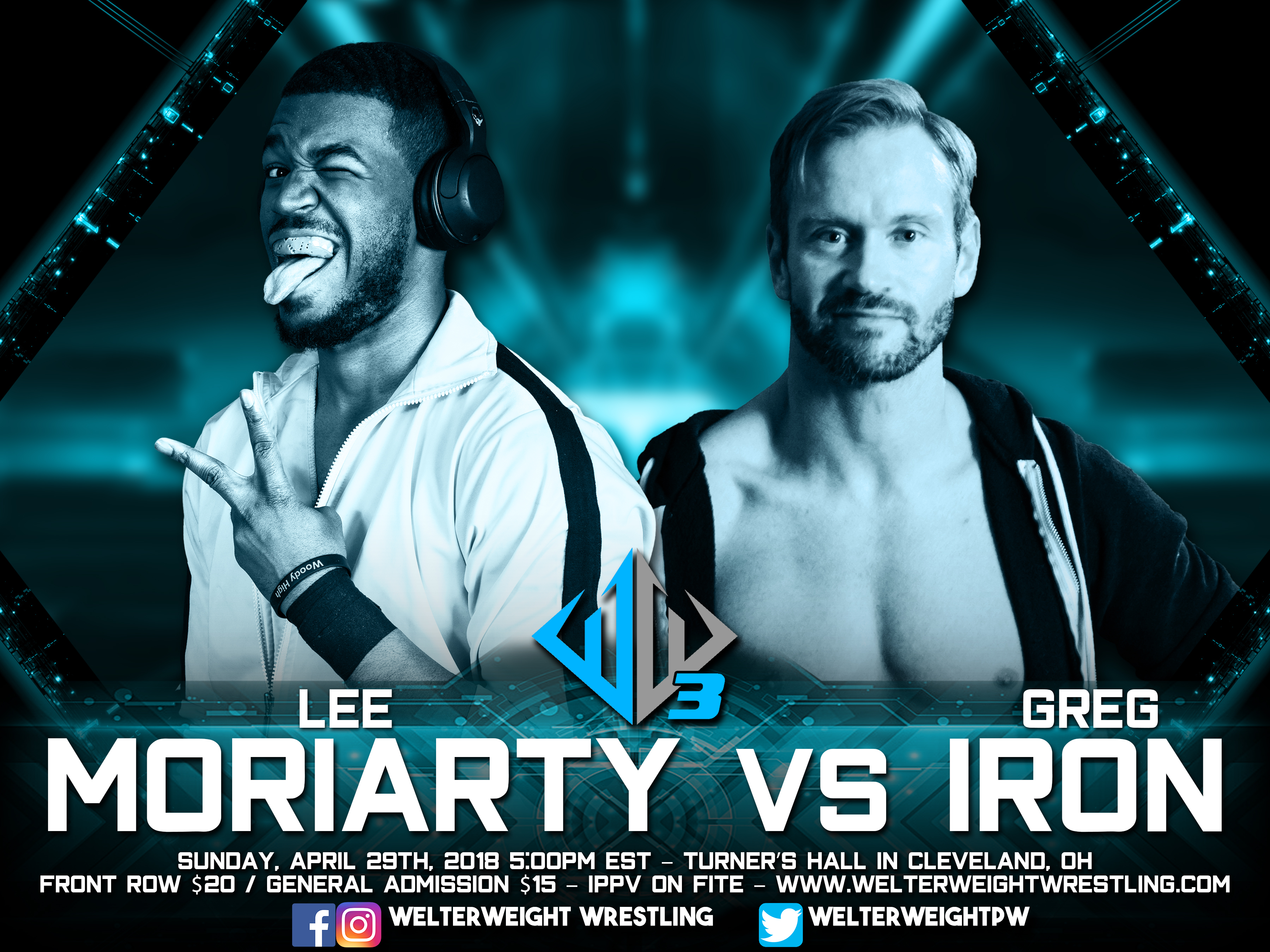 Lee Moriarty vs Greg Iron