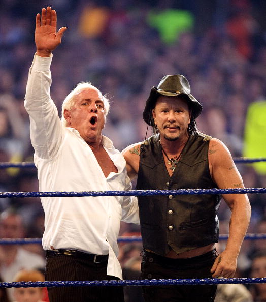 Mickey Rourke & Ric Flair