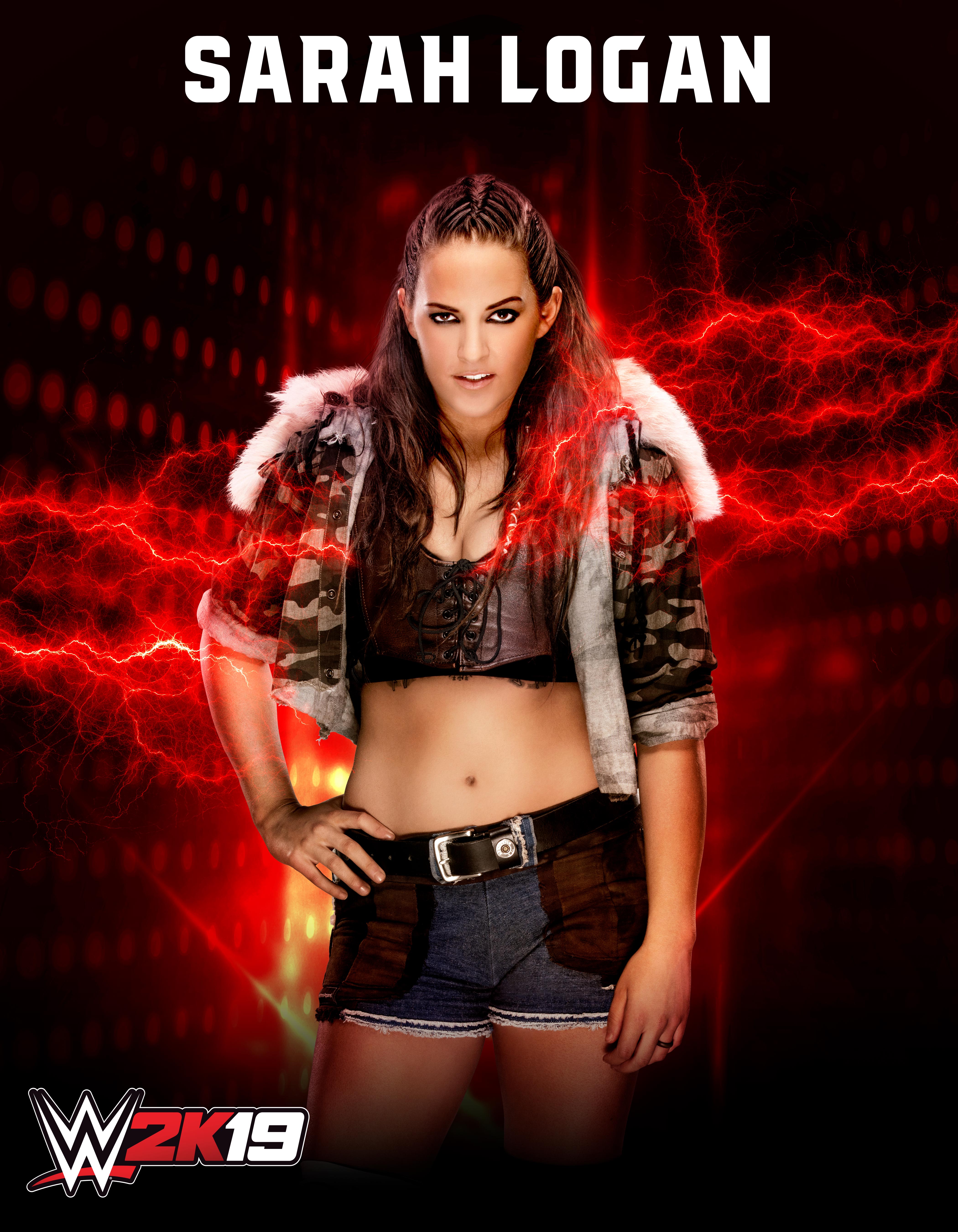 Wwe2k19 Roster Sarah Logan