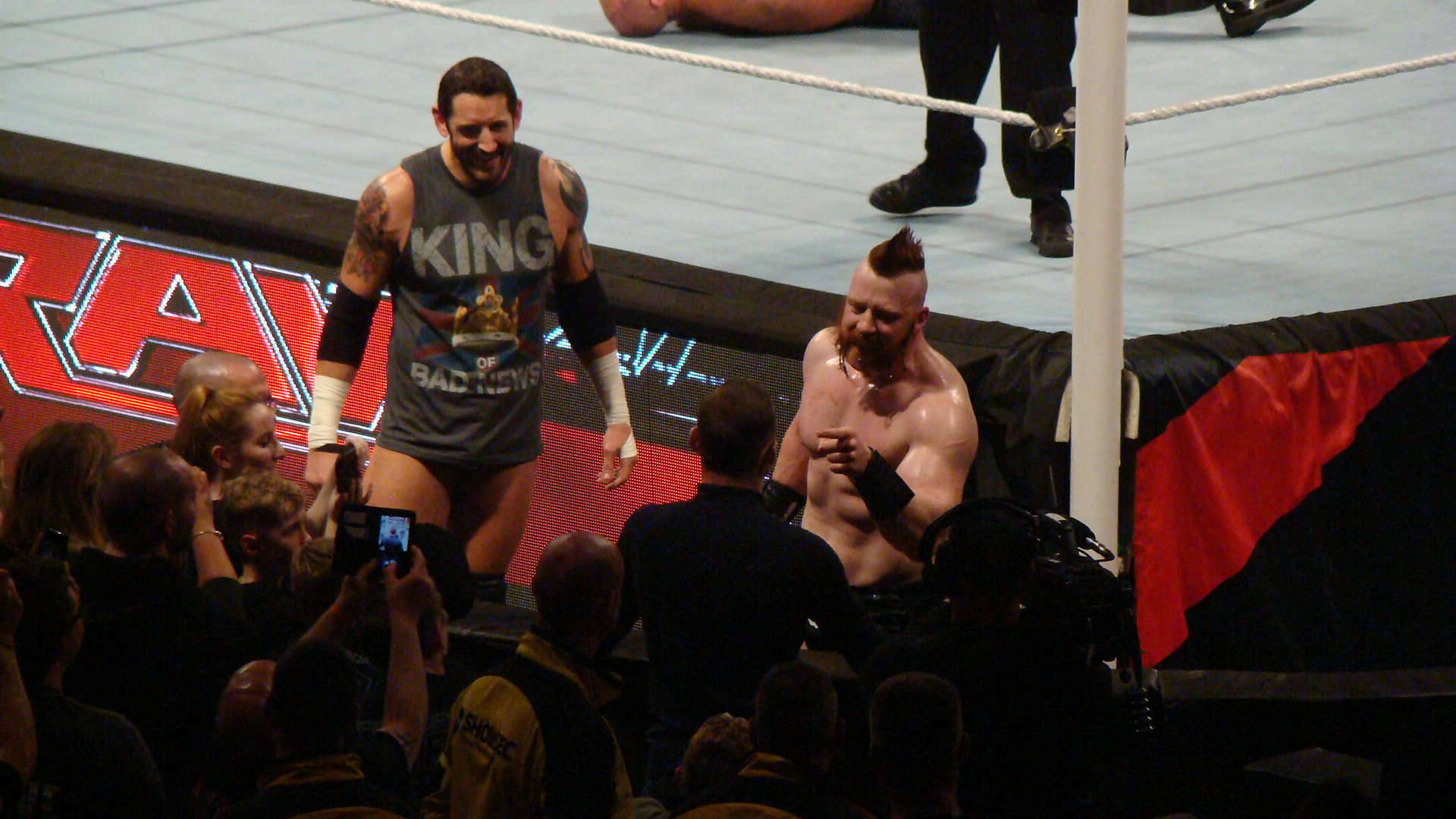 Sheamus and King Barrett